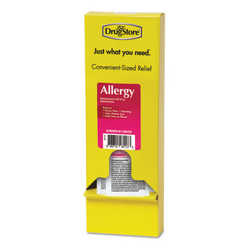 Lil' Drugstore® Allergy Relief Tablets, Refill Pack, Two Tablets-packet, 50 Packets-box freeshipping - TVN Wholesale